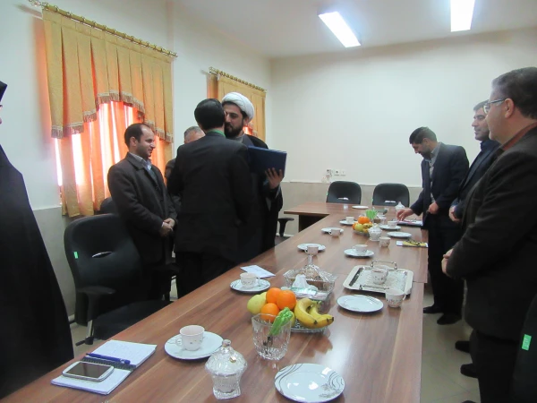 برگزاری مراسم معارفه مسئول حراست پردیس های استان سمنان جناب آقای سید حمید میرطبابایی 3