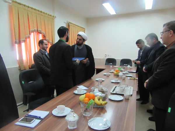 برگزاری مراسم معارفه مسئول حراست پردیس های استان سمنان جناب آقای سید حمید میرطبابایی 4