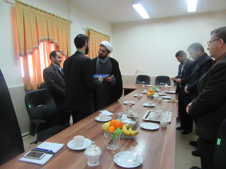 برگزاری مراسم معارفه مسئول حراست پردیس های استان سمنان جناب آقای سید حمید میرطبابایی 4