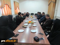 برگزاری مراسم معارفه مسئول حراست پردیس های استان سمنان جناب آقای سید حمید میرطبابایی 6