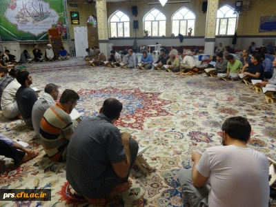 برگزاری مراسم معنوی اعتکاف