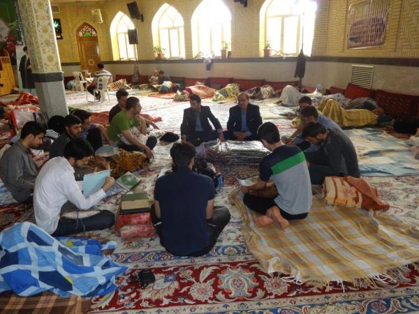 برگزاری مراسم معنوی اعتکاف 3