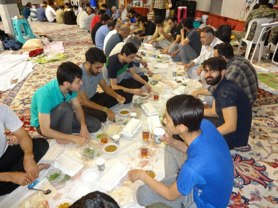 برگزاری مراسم معنوی اعتکاف 5