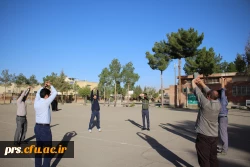 ورزش صبحگاهی کارکنان به مناسبت اولین روز هفته تربیت بدنی 4