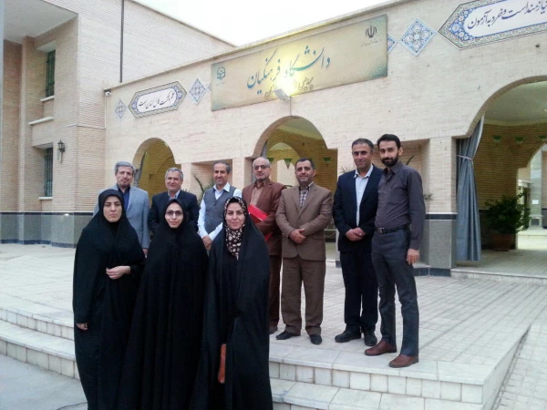 بازدید معاونت فرهنگی سازمان مرکزی 2