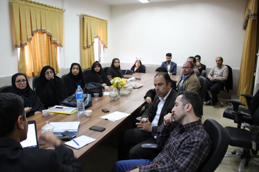 نشست مسئولین نظارت و ارزیابی سازمان مرکزی 24