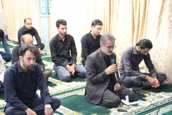 برگزاری مراسم زیارت عاشورا  به مناسبت ایام سوگواری ابااعبدالحسین (ع) 2