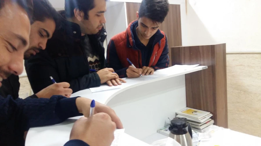 بازدید از کتابخانه مرکزی