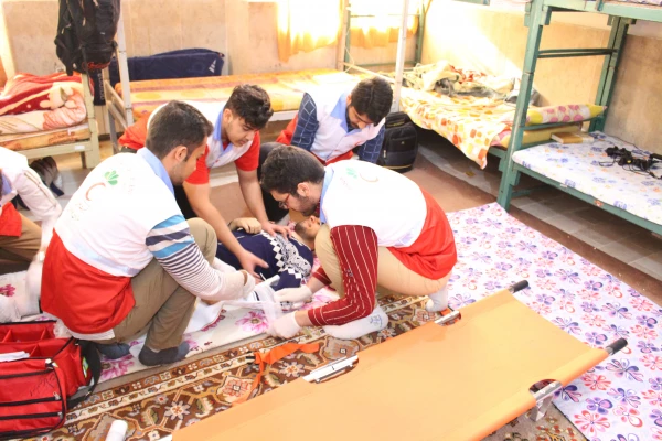 مانور پناه گیری و خروج اضطراری در هنگام زلزله 9