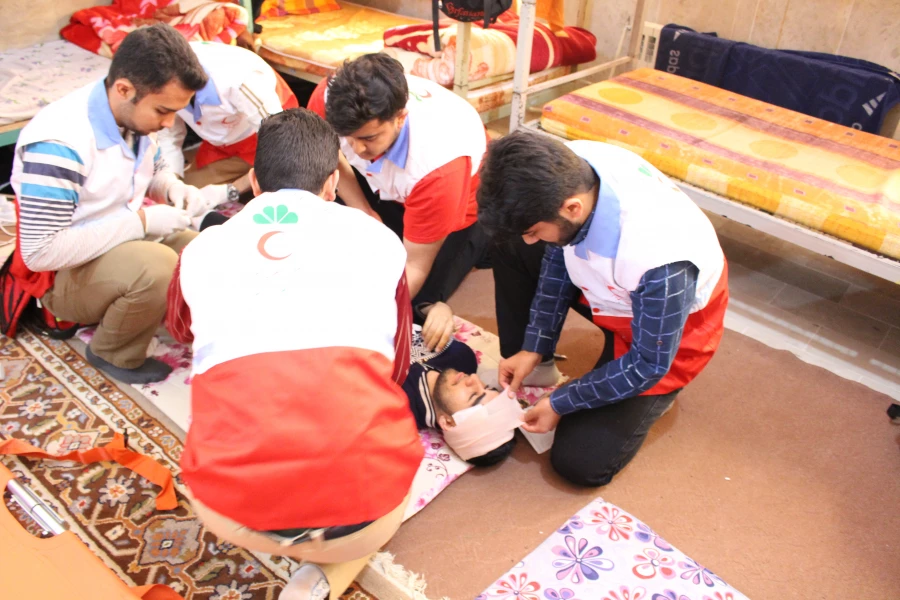 مانور پناه گیری و خروج اضطراری در هنگام زلزله 10