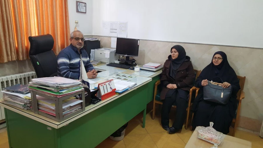 بازدید کارکنان حوزه آموزش سازمان مرکزی از  برگزاری آزمونها و سایر فعالیتهای آموزشی پردیس های استان سمنان 3