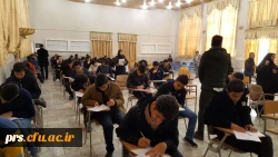 بازدید کارکنان حوزه آموزش سازمان مرکزی از  برگزاری آزمونها و سایر فعالیتهای آموزشی پردیس های استان سمنان 5