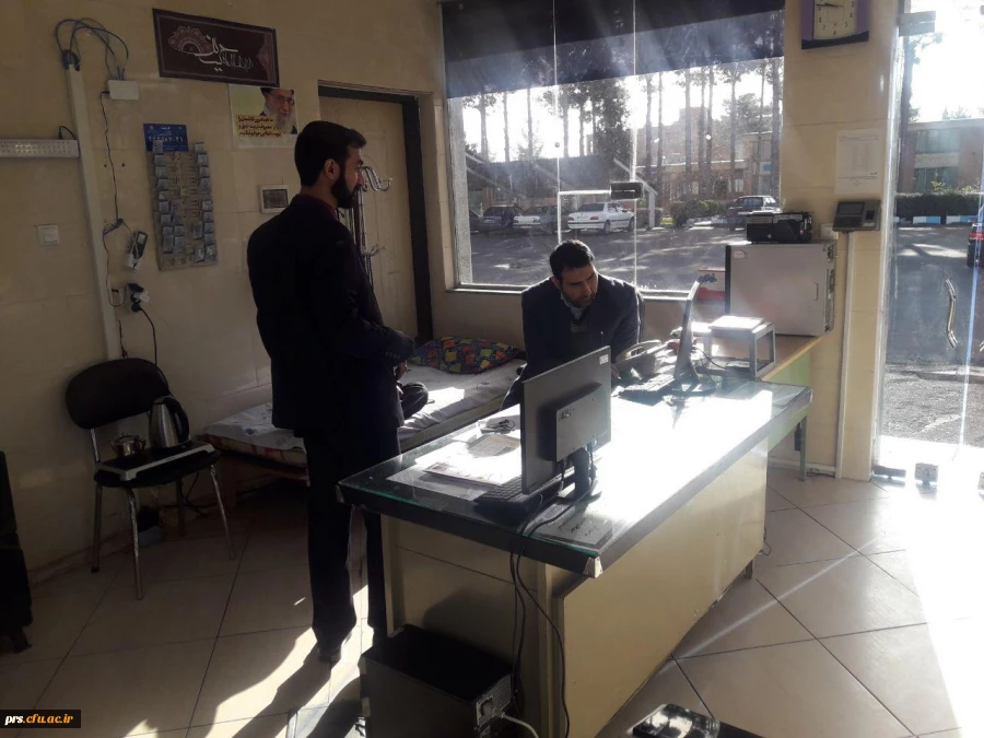 بازدید مسئولین حراست سازمان مرکزی دانشگاه فرهنگیان از پردیس های استان سمنان 2