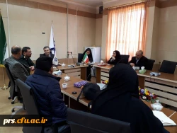 جلسه مشترک مدیریت استانی دانشگاه فرهنگیان سمنان با مدیر کل حفظ و نشر آثار دفاع مقدس استان 3