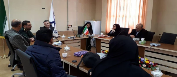 جلسه مشترک مدیریت استانی دانشگاه فرهنگیان سمنان با مدیر کل حفظ و نشر آثار دفاع مقدس استان 3