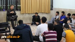 نشست صمیمی استاد مهران نصیری با دانشجویان و موضوع اقتصاد مقاومتی 12 اسفند ماه