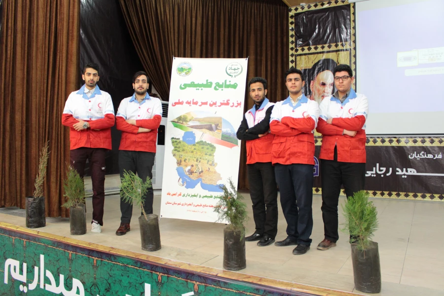 روز درختکاری در پردیسس شهید رجایی 6